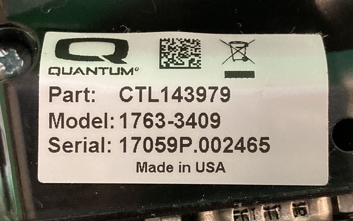 Quantum QLOGIC 3 Display w/ Flexible Arm for Quantum CTL143979 1763-3409 #J251