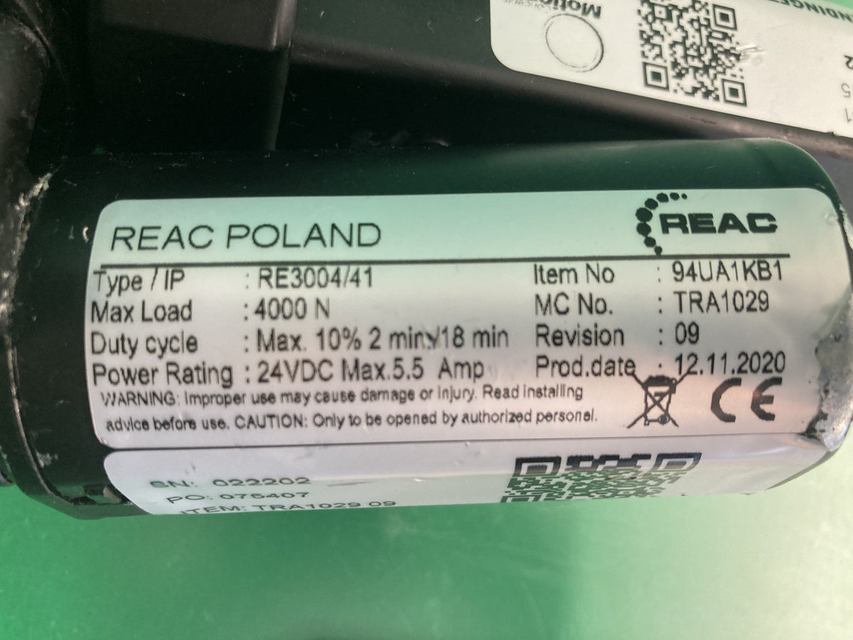 Power Wheelchair Actuator RE3004/41- 94UA1KB1 - TRA1029 - TRC2674 #K920