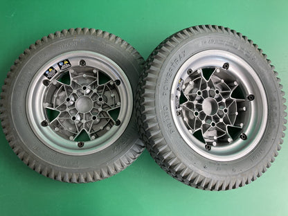 14"x3" Drive Wheels for Quantum Q6 Edge Power Wheelchair WHLASMB2093 #K334