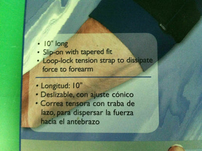 Invacare Slip On Tennis Elbow With Strap Size:10" SMALL#6960