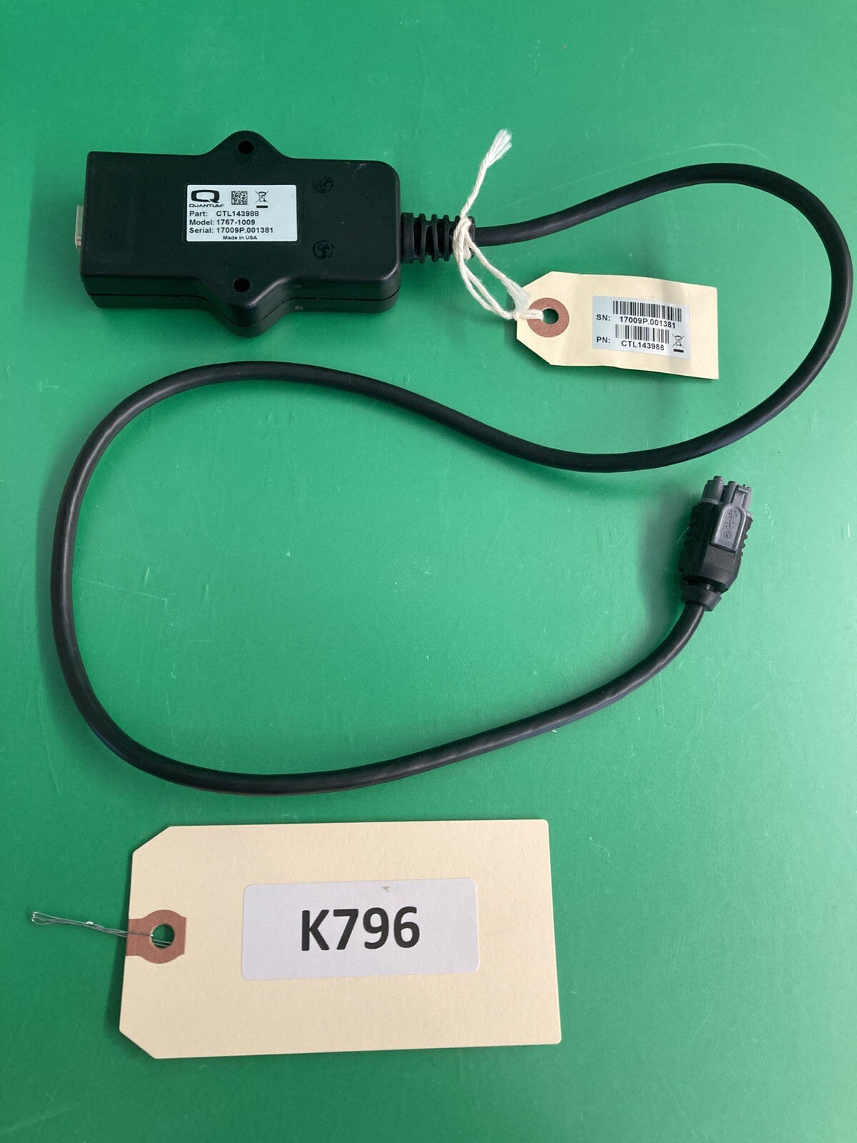 PRIDE MOBILITY QUANTUM SPECIALTY CONTROL INTERFACE MODULE QLOGIC CTL143988 #K796