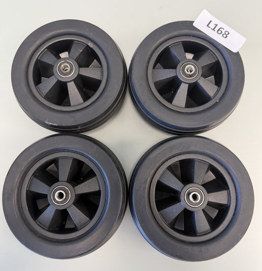 Set of 4 Caster Wheels for the Golden Compass Sport Power Wheelchair #L168