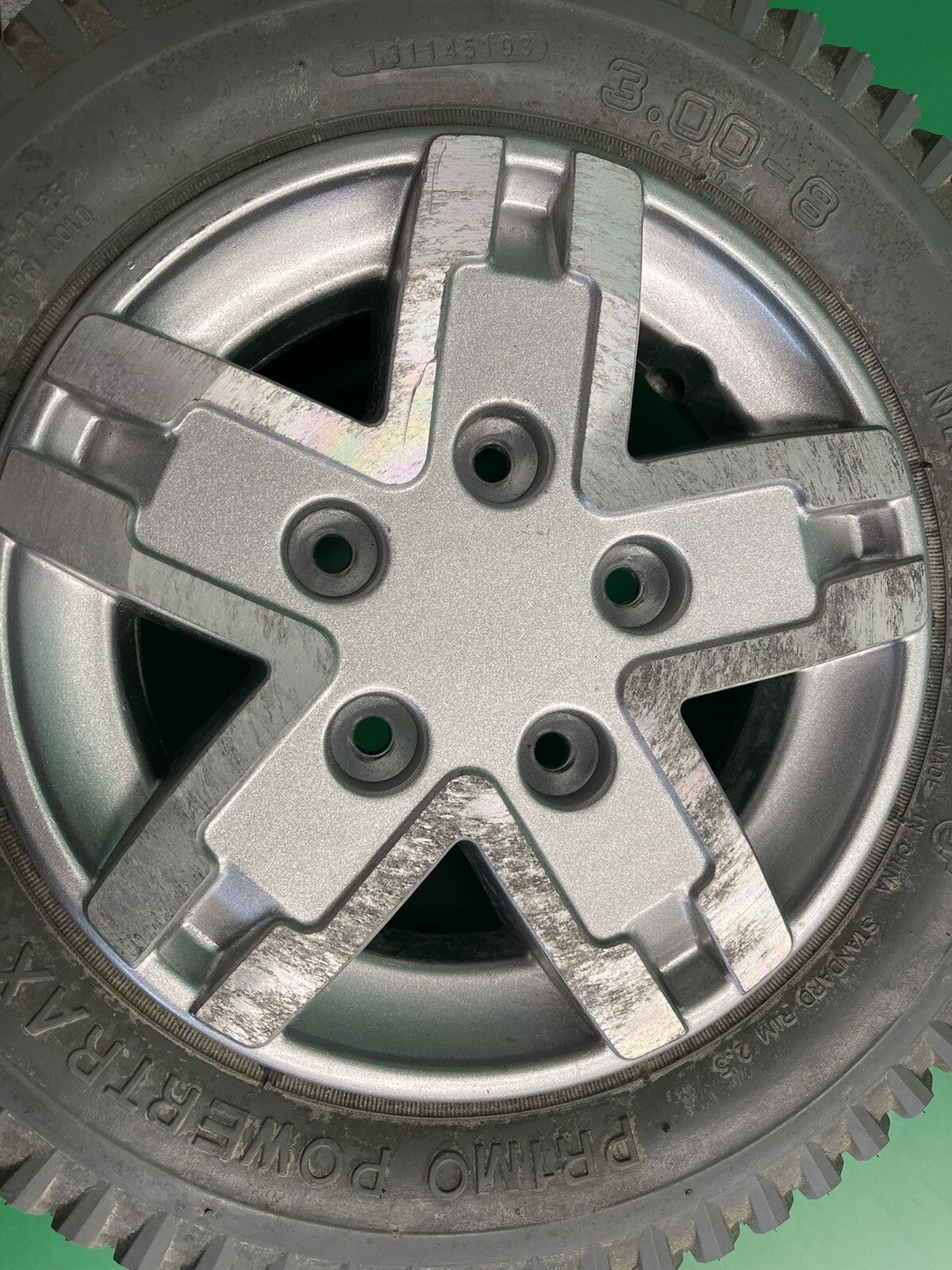14"x3" Drive Wheels for Quantum Q6 Edge & Rival WHLASMB2093 -FULL TREAD* #i272