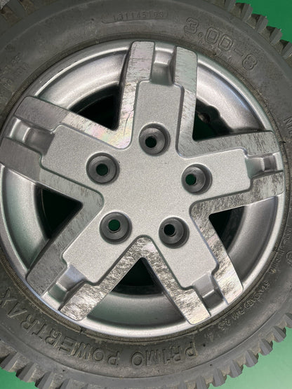 14"x3" Drive Wheels for Quantum Q6 Edge & Rival WHLASMB2093 -FULL TREAD* #i272