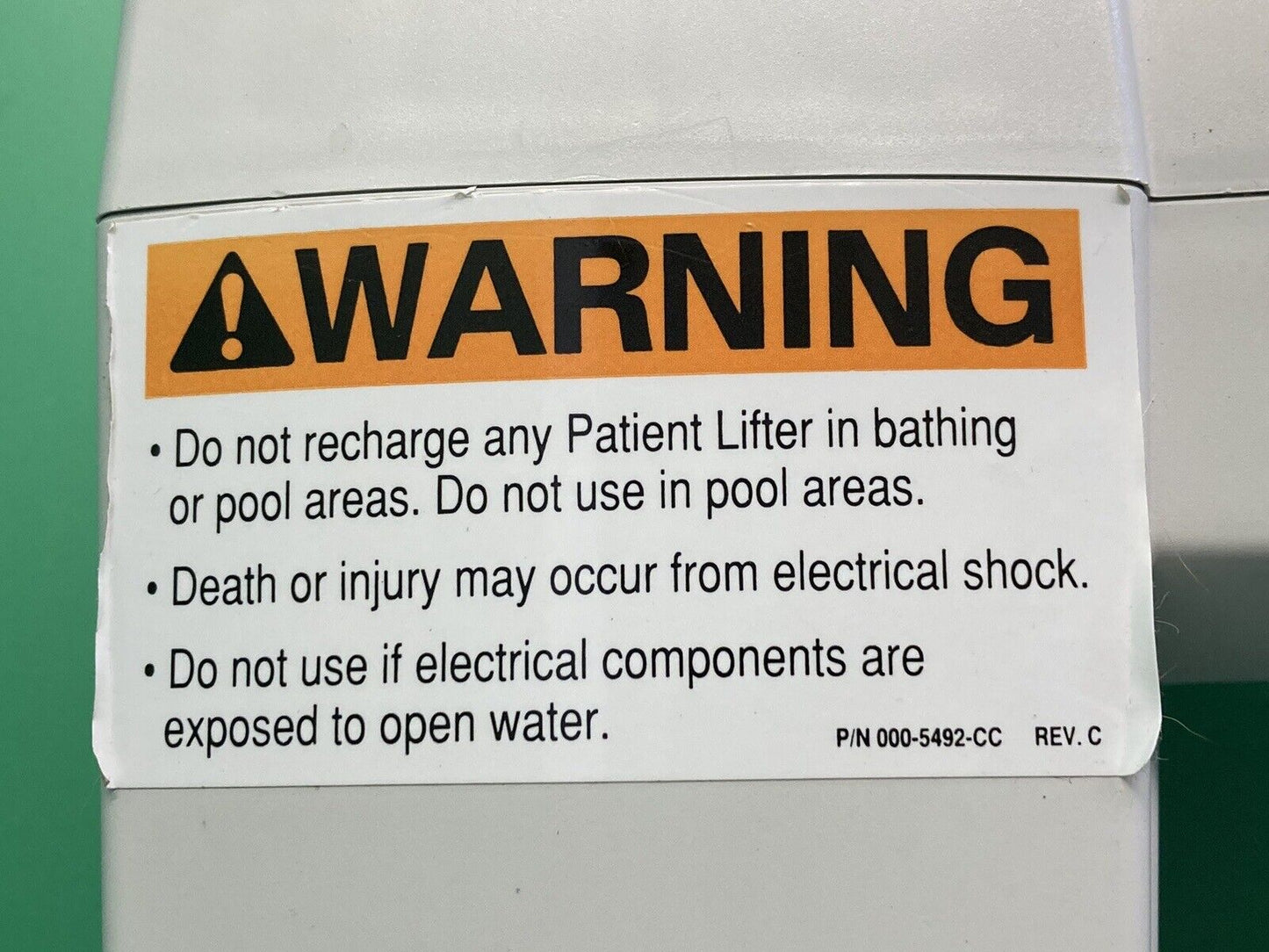 JOERNS HEALTHCARE Patient Lift & Hoist Actuator Motor (ITEM NO. HPL402 ) #J214