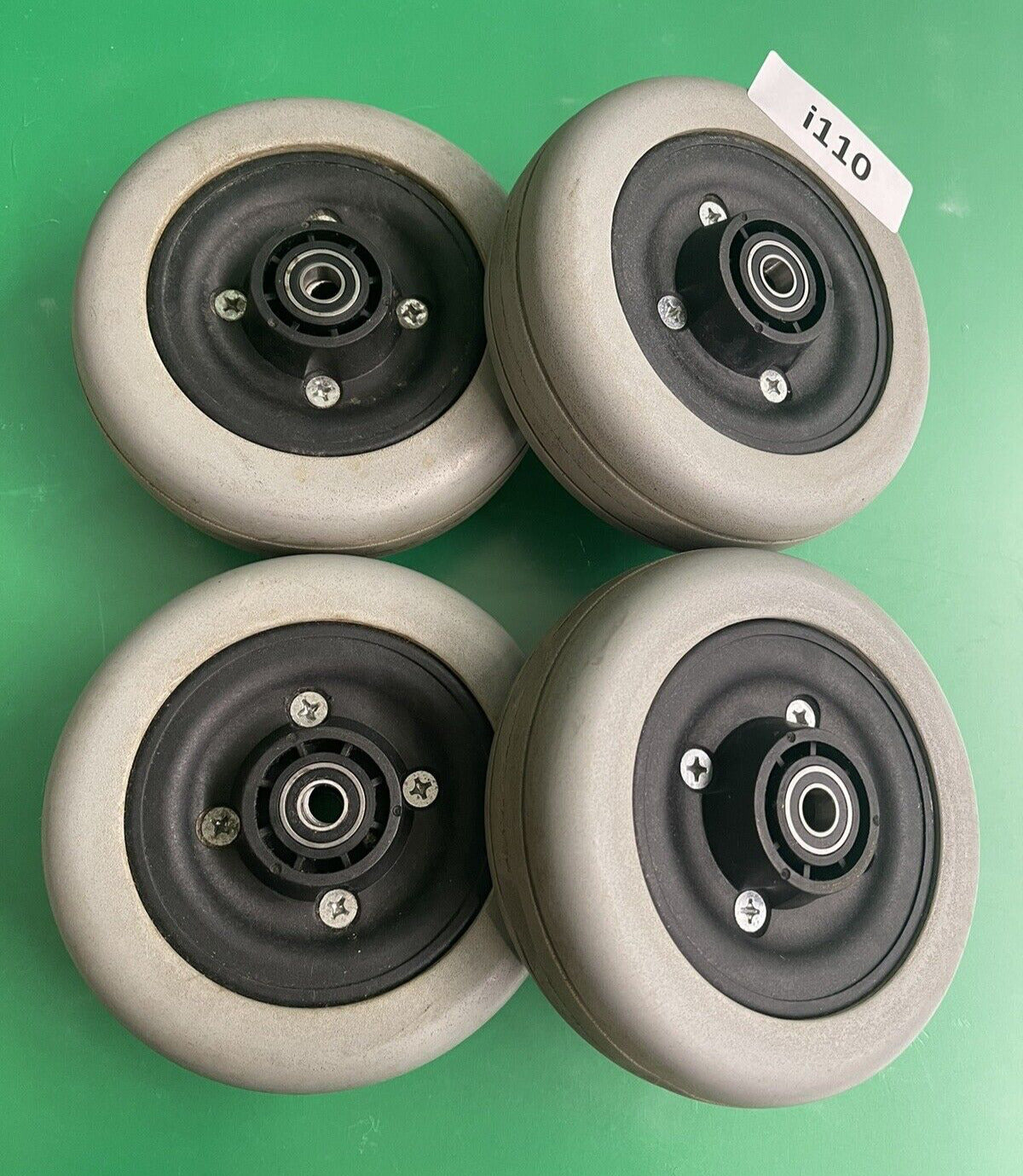 Invacare Caster Wheels for Pronto Sure Step & TDX Wheelchairs -set of 4- #i110