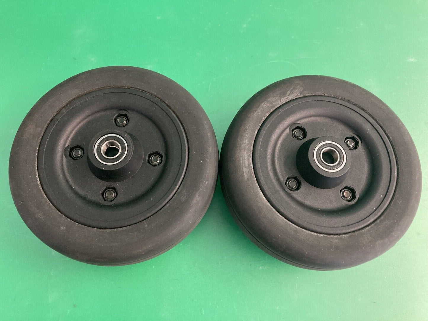 Set of 2 Caster Wheel Assembly for the Invacare TDX SP II Power Wheelchair #K457