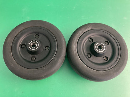 Set of 2 Caster Wheel Assembly for the Invacare TDX SP II Power Wheelchair #K457