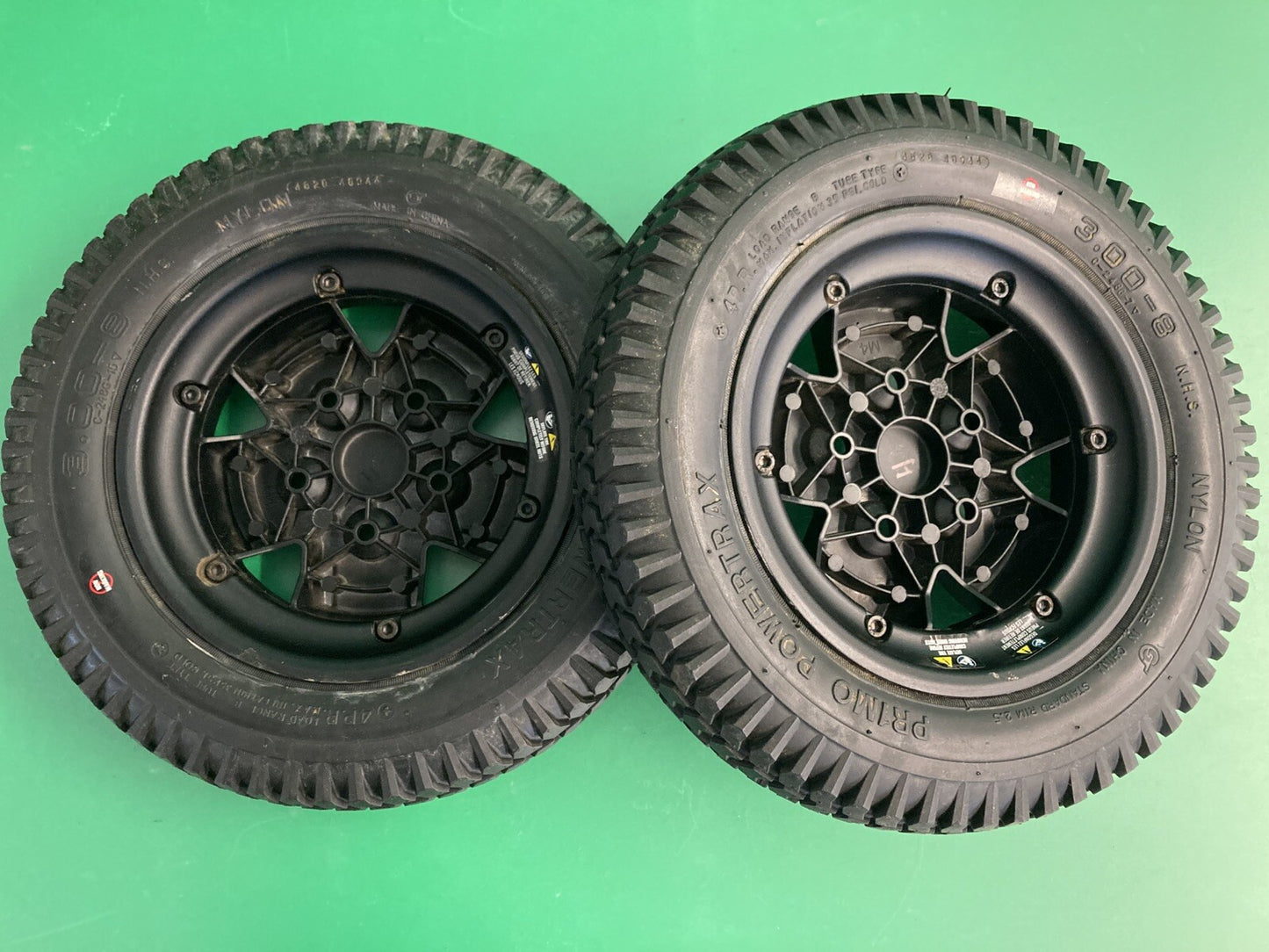 Drive Wheel Assembly for Quantum 4Front & Edge 3 Powerchairs -FULL TREAD* #K391
