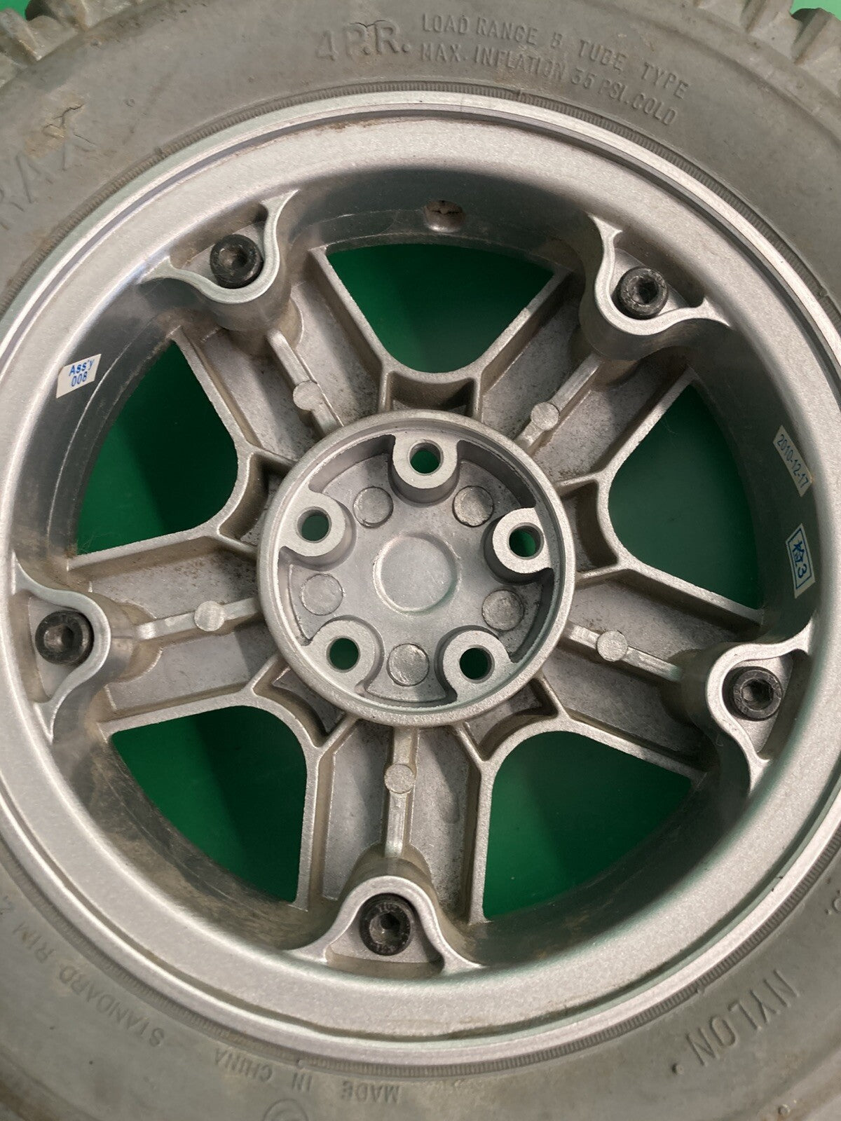 14"x3" 3.00-8 Drive Wheels for the Invacare TDX SP Power Wheelchair #K353