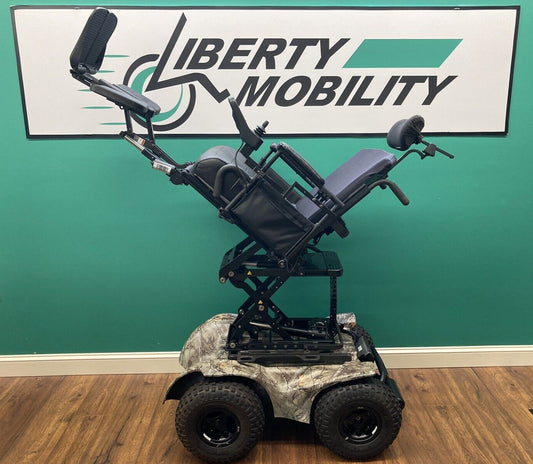 Magic Mobility Extreme X8 4X4 All Terrain Wheelchair w/ Elevate, Tilt & Legs