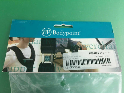 Bodypoint Hip Belt, Rear - Pull, PB (Small) Flat - MT, F8 Wheelchair #B622