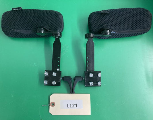 Permobil Lateral Pelvic / Thigh Supports for Power Wheelchair 8" x 4" #L121