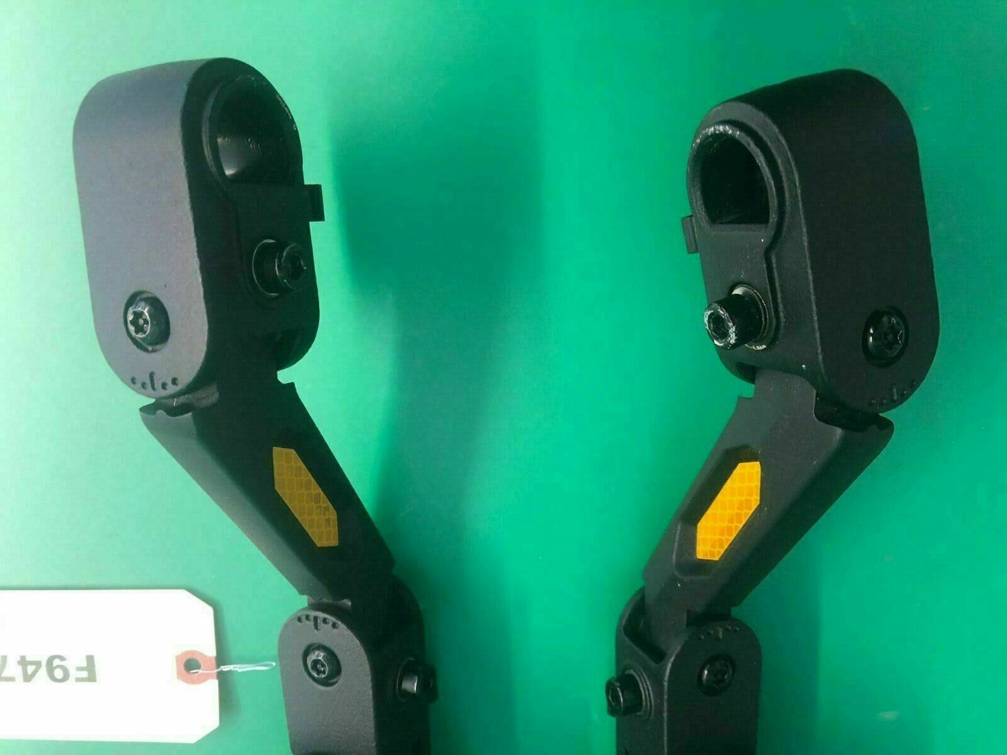 Set of  2* Quantum Arm Rest Assemblies w/ 10" Pads for Quantum Power Wheelchair