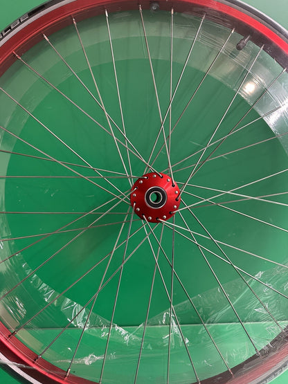 NEW 24" Comit Red, Marathon Plus, Air Filled Tire for Manual Wheelchair #H808