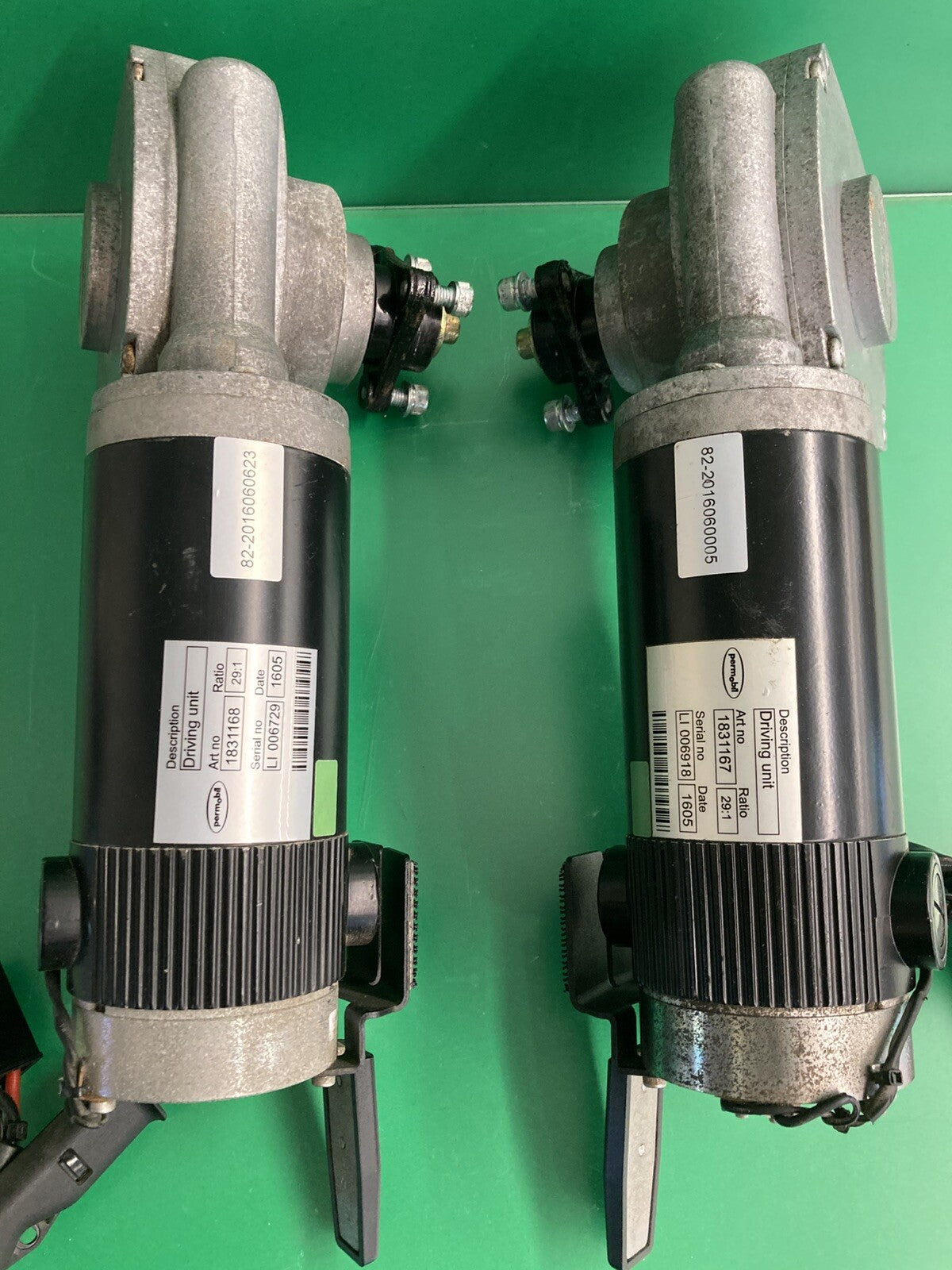 Motors for Permobil F3 Power Wheelchair 1831168-1831167 / 313935-313934 #K751