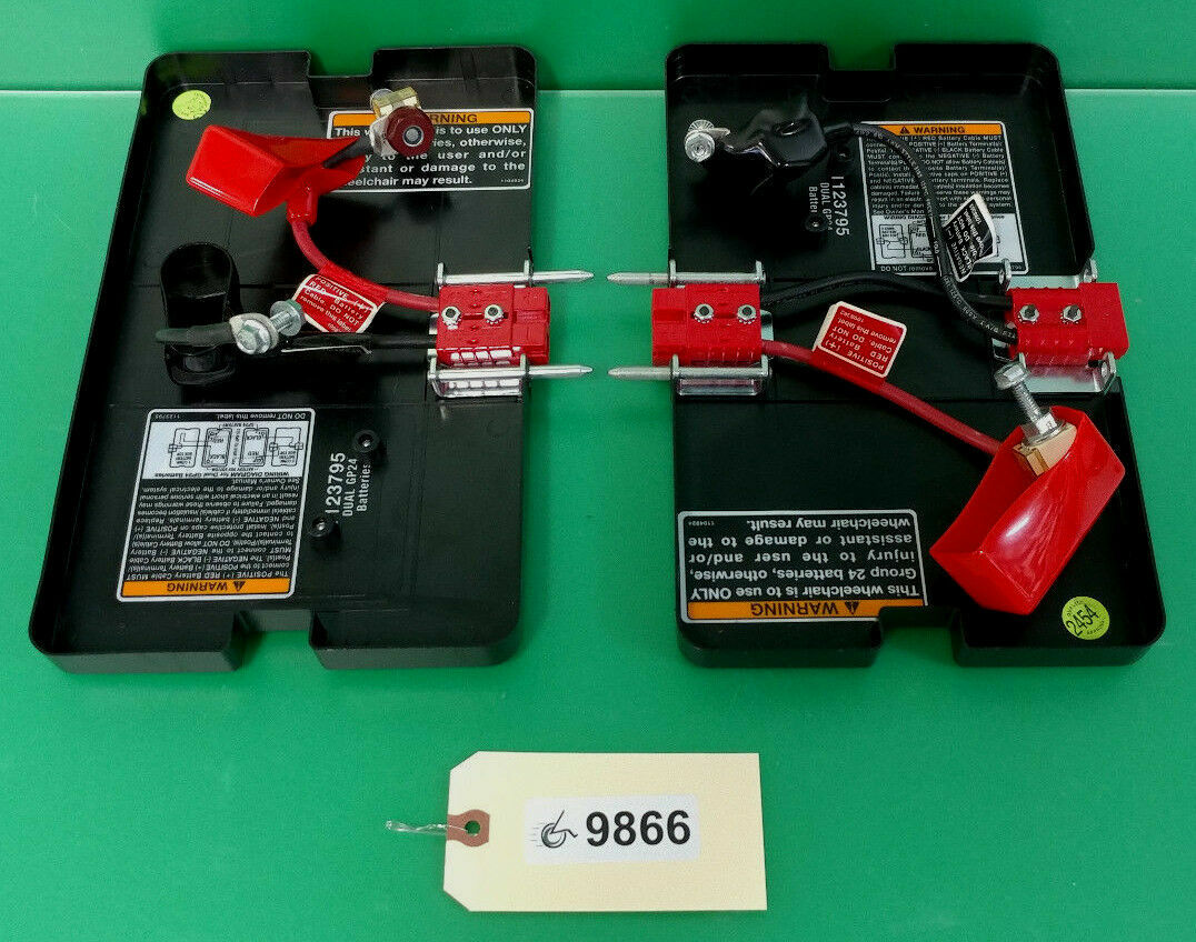 Battery Wiring Harness & Cover Invacare Arrow Power Wheelchair  #9866