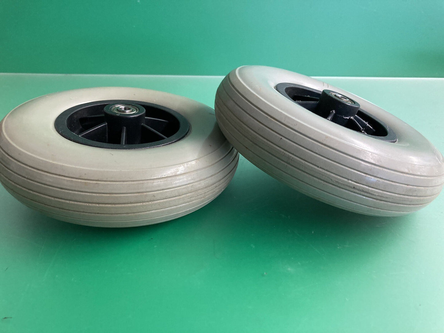 Solid Rear Caster Wheels for the Pride Jazzy Jet Power Wheelchairs #J041