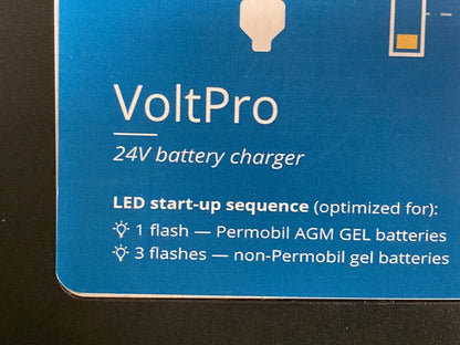 Permobil 10amp VoltPro Power Wheelchair Battery Charger 24V 10A 616347 #J005