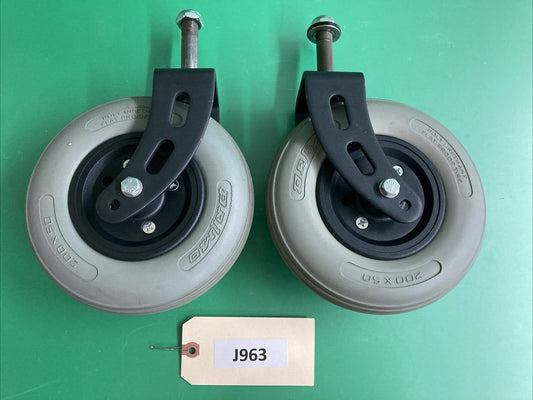 Caster Wheel & Fork Assembly for the Hoveround MPV5 Power Wheelchair #J963