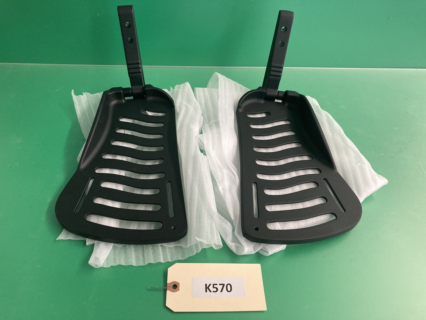 NEW* 12" Left & Right Foot Plates for Sunrise Quickie Power Wheelchairs #K570