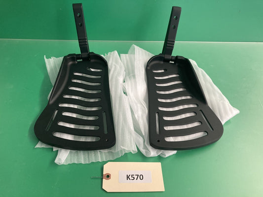 NEW* 12" Left & Right Foot Plates for Sunrise Quickie Power Wheelchairs #K570