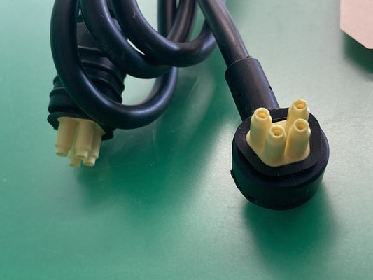 RNET Quickie / Permobil 60" RNET 90° Joystick Cable Plug for Wheelchair #K699