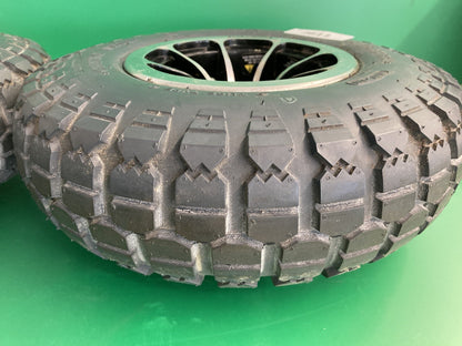 Solid Drive Wheels for the Quantum 1450 & Jazzy 1450 Power Wheelchair #J611