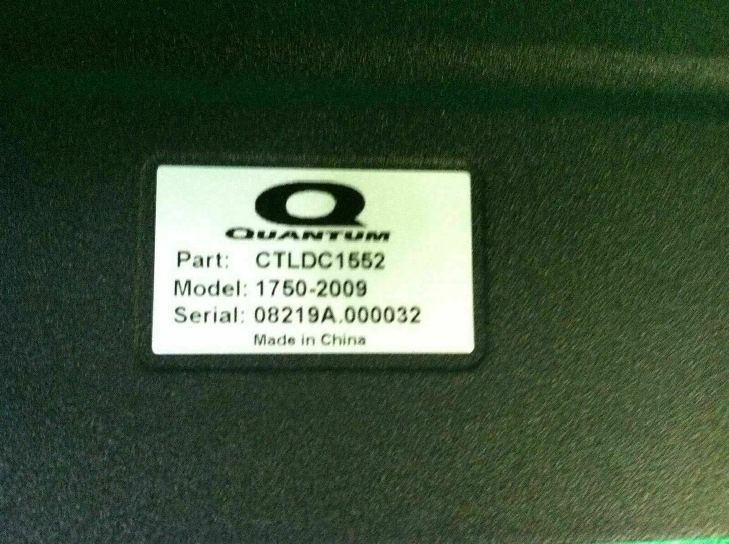Control Module for Quantum 614   Model 1750-2009  CTLDC1552  #5293