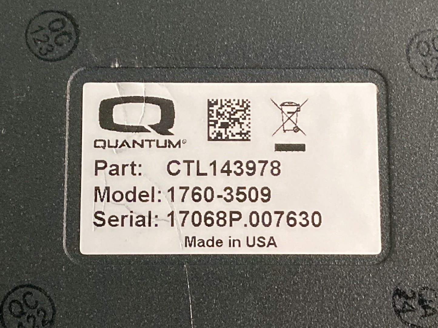 Control Module for Quantum Power Wheelchair Model 1760-3509 Part CTL143978 #K083