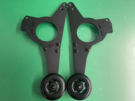 Anti-Tip Wheels Assembly for the Quantum 4Front Power Wheelchair  #i329