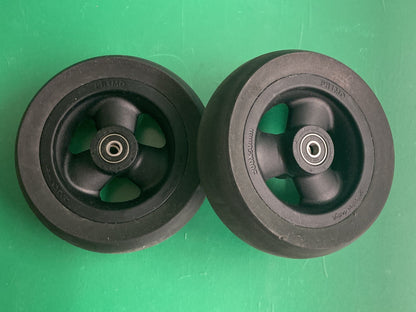 2 Caster Wheels for the Ki Mobility Focus CR Tilt in Space Wheelchair #K983