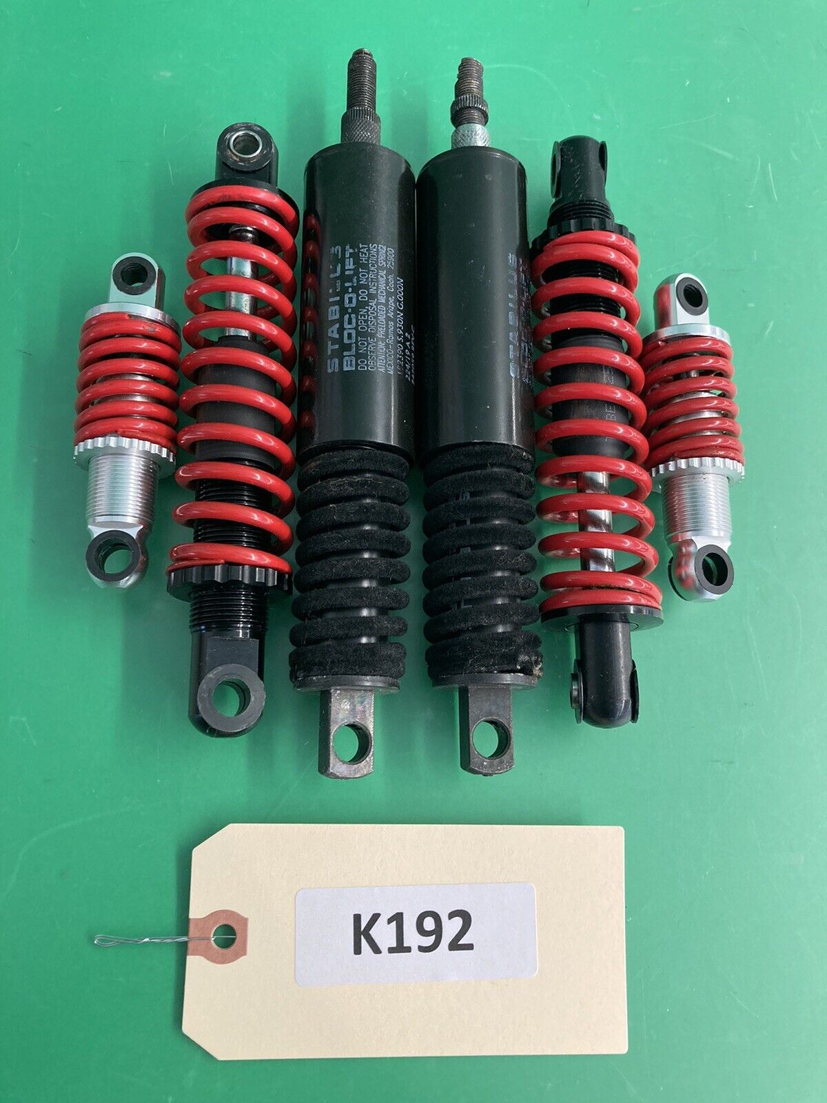 Set of 6 Shock Absorbers, Suspension for Quickie Q700m Power Wheelchair  #K192