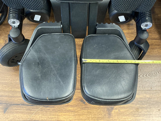 2 Leatherette Permobil Foot Pad Cushions for Power Wheelchair 6" W x 9"  #K196