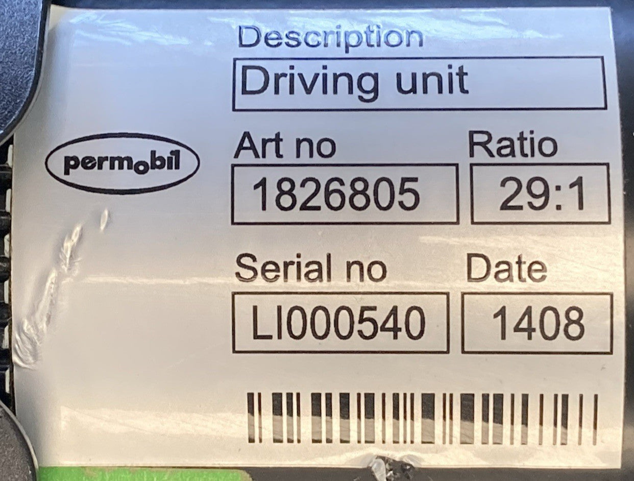 Motors for Permobil M300 1826804 /1826805 - 313934 / 313935 -80ZY24-350D-B #L197