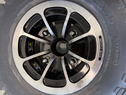 Solid Drive Wheels for the Quantum 1450 & Jazzy 1450 Power Wheelchair #L160