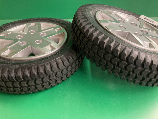 14"x3" Solid Drive Wheels for Jazzy 600 ES Power Wheelchair WHLASMB7120004 #K888