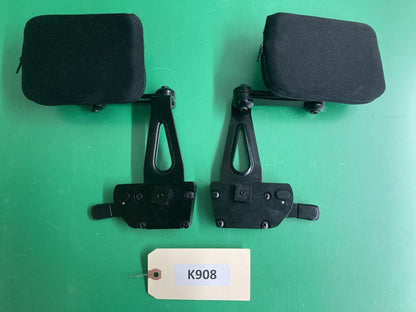 Invacare & Rovi Quick Release Lateral Thigh Support for Powerchair 6"x5" #K908