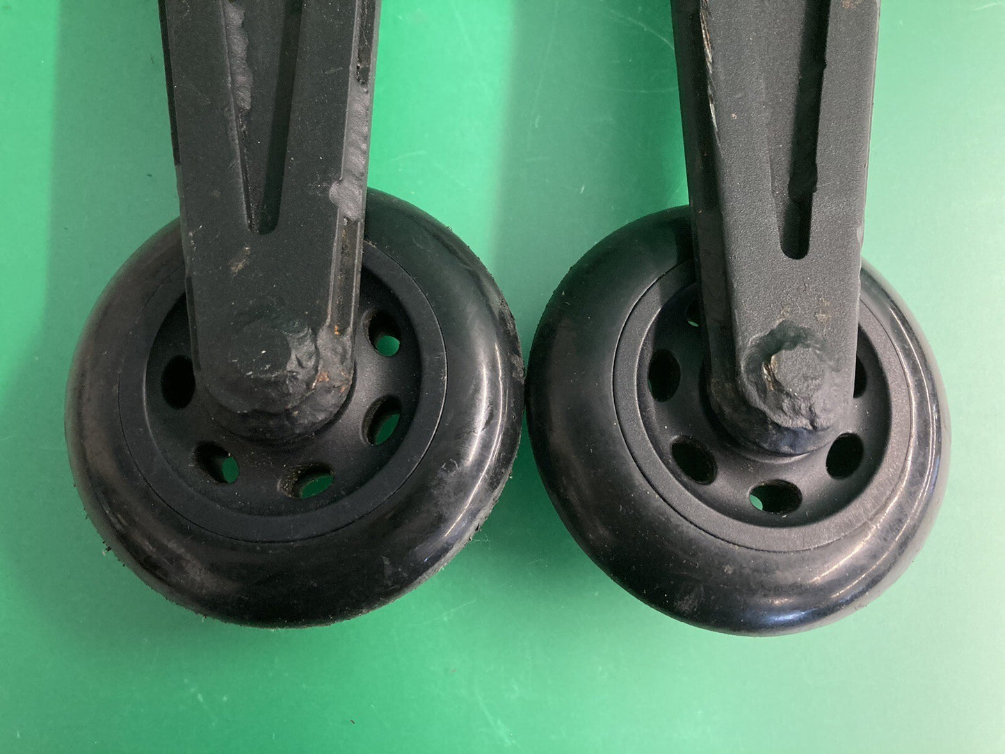 Anti-Tip Wheels Assembly for the Quantum 4Front Power Wheelchair  #J272