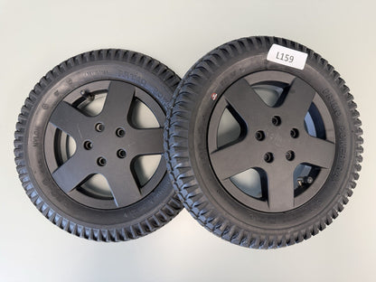 14"x3" Pneumatic Air Filled Drive Wheels for the Invacare TDX SP & SP II #L159