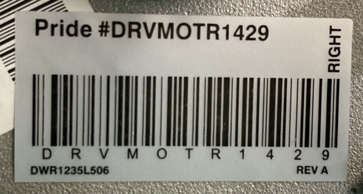 Left & Right Motors for Pride Jazzy Select Elite DRVMOTR1428 /DRVMOTR1429 #J235