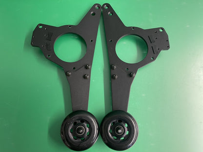 Anti-Tip Wheels Assembly for the Quantum 4Front Power Wheelchair  #i329