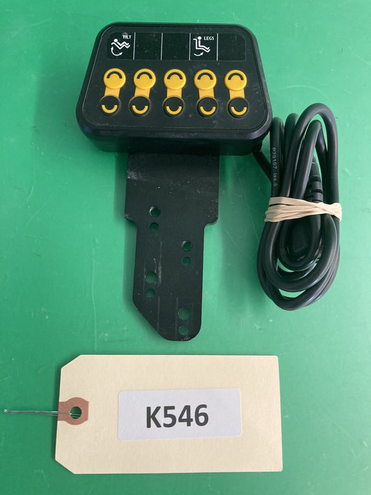 Quickie Control Plus 5 Toggle Function Switchbox w/ USB & Bracket* 130913 #K546