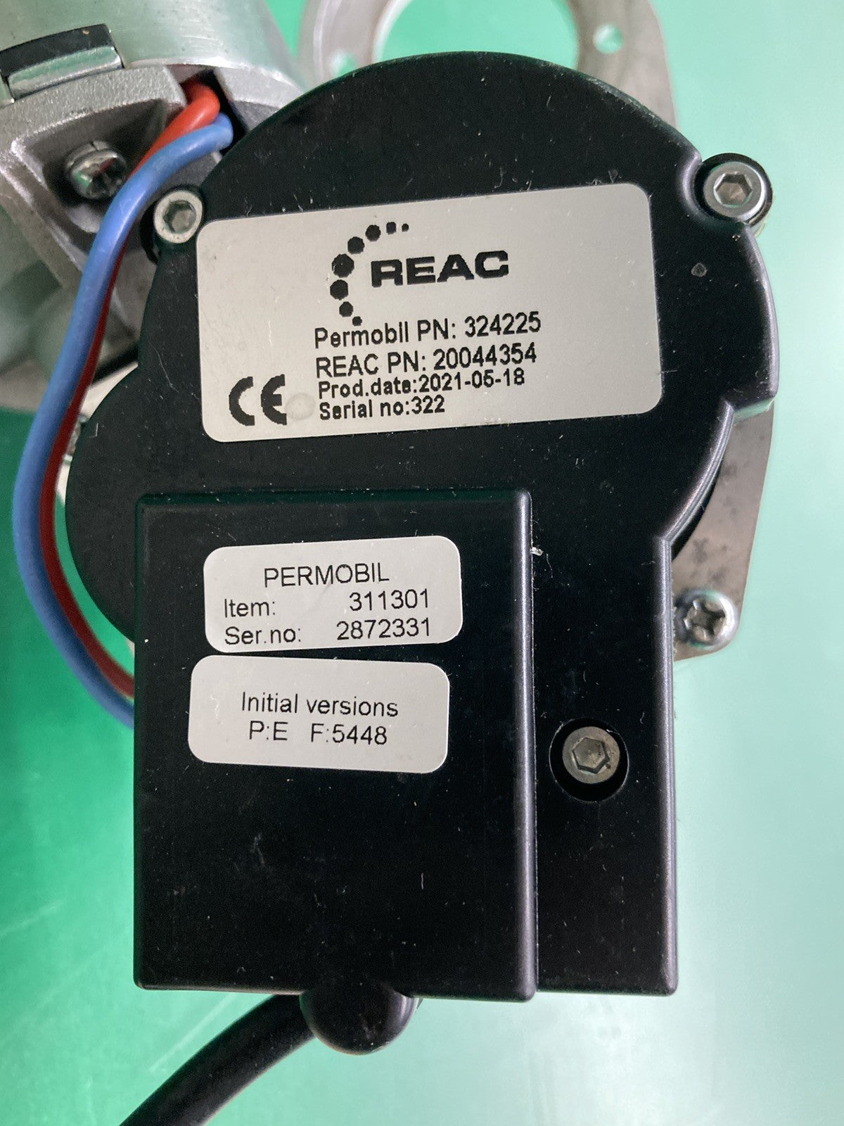Permobil TILT MOTOR Actuator for F3 / M3 Wheelchair 323370 311301 324225 #K958