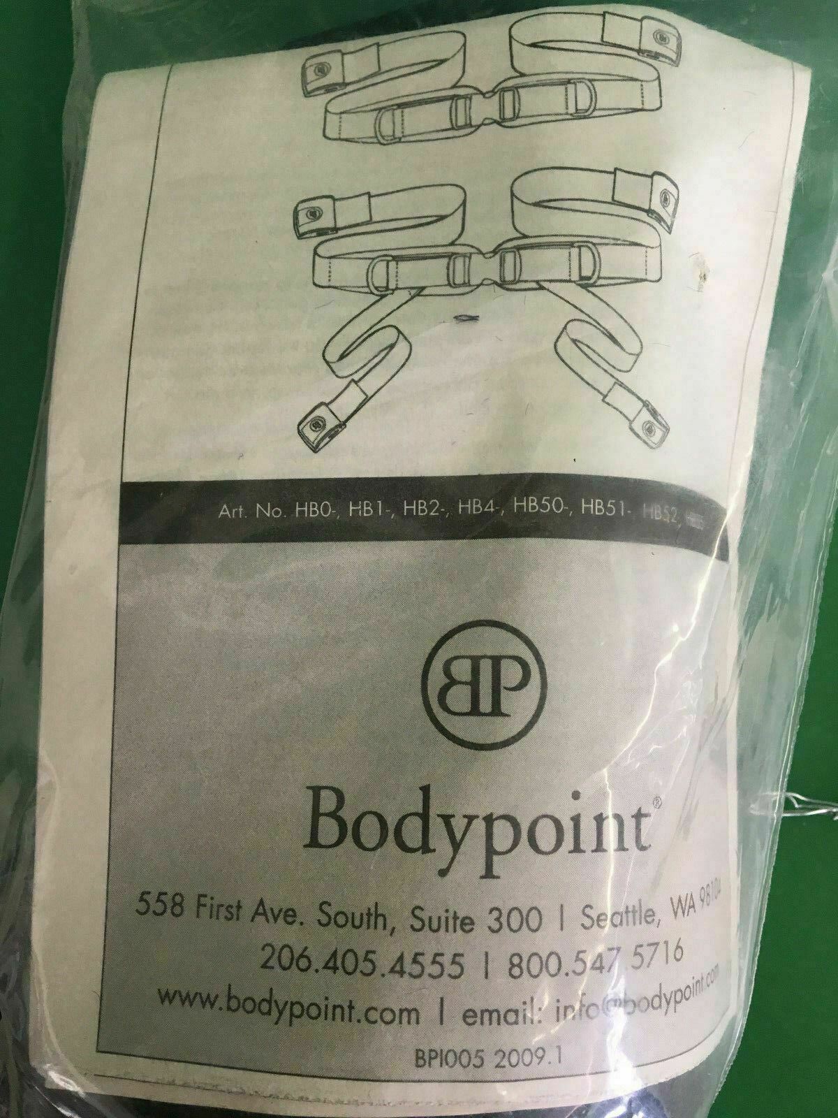 Bodypoint Hip Belt, Rear - Pull, PB (Small) Flat - MT, F8 Wheelchair #B615