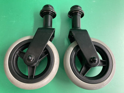 5" Front Wheels & Caster Forks for the C.T.M. HS-2800 Power Wheelchair #J466