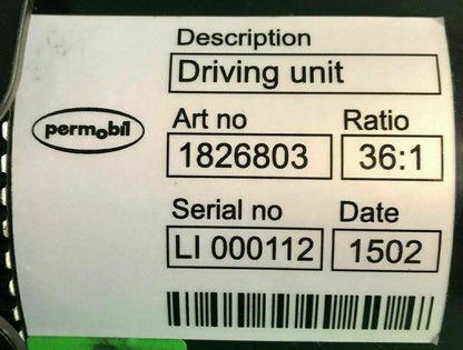 Left & Right Motors Only* for Permobil M300 Powerchair 1826803 /1826802 #E971