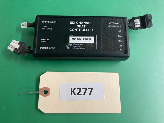 Perpetual Motion Enterprises- Six Channel Seat Controller for Powerchair #K277