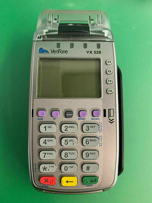 VeriFone VX520 CTLS - Credit Card Machine* Standard Keypad / 8VDC - 2.25A  #D833