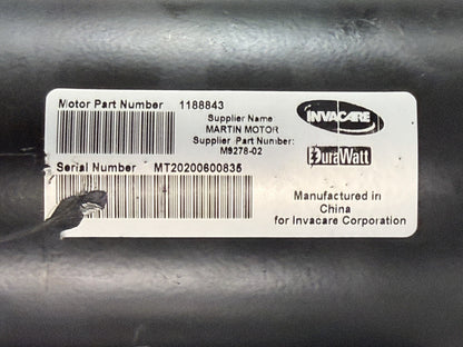 MOTORS FOR INVACARE TDX SP II 1188843 / M9278-02 / 1163412 - 1163413 #L139